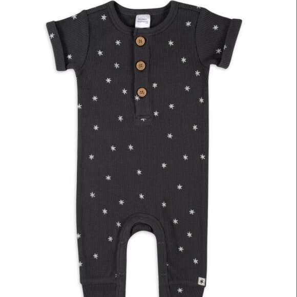 Modern Moments by Gerber Baby Star Romper - Picture 1 of 12